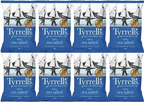 Tyrrells Lightly Sea Salted 40 gms (pack of 8) price in UAE | Amazon ...
